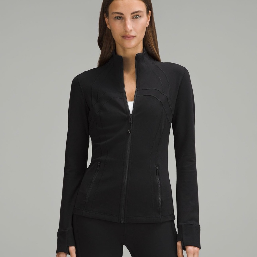 Lululemon Athletica Black Utility Jacket with High Collar used great condition